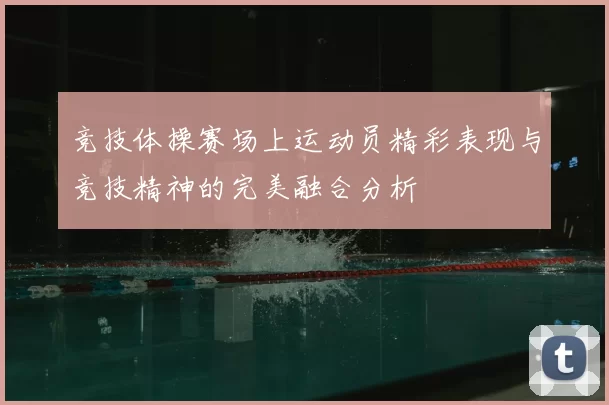 竞技体操赛场上运动员精彩表现与竞技精神的完美融合分析